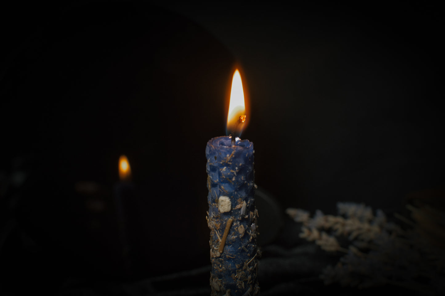 Dark Moon Spell Chime Candles