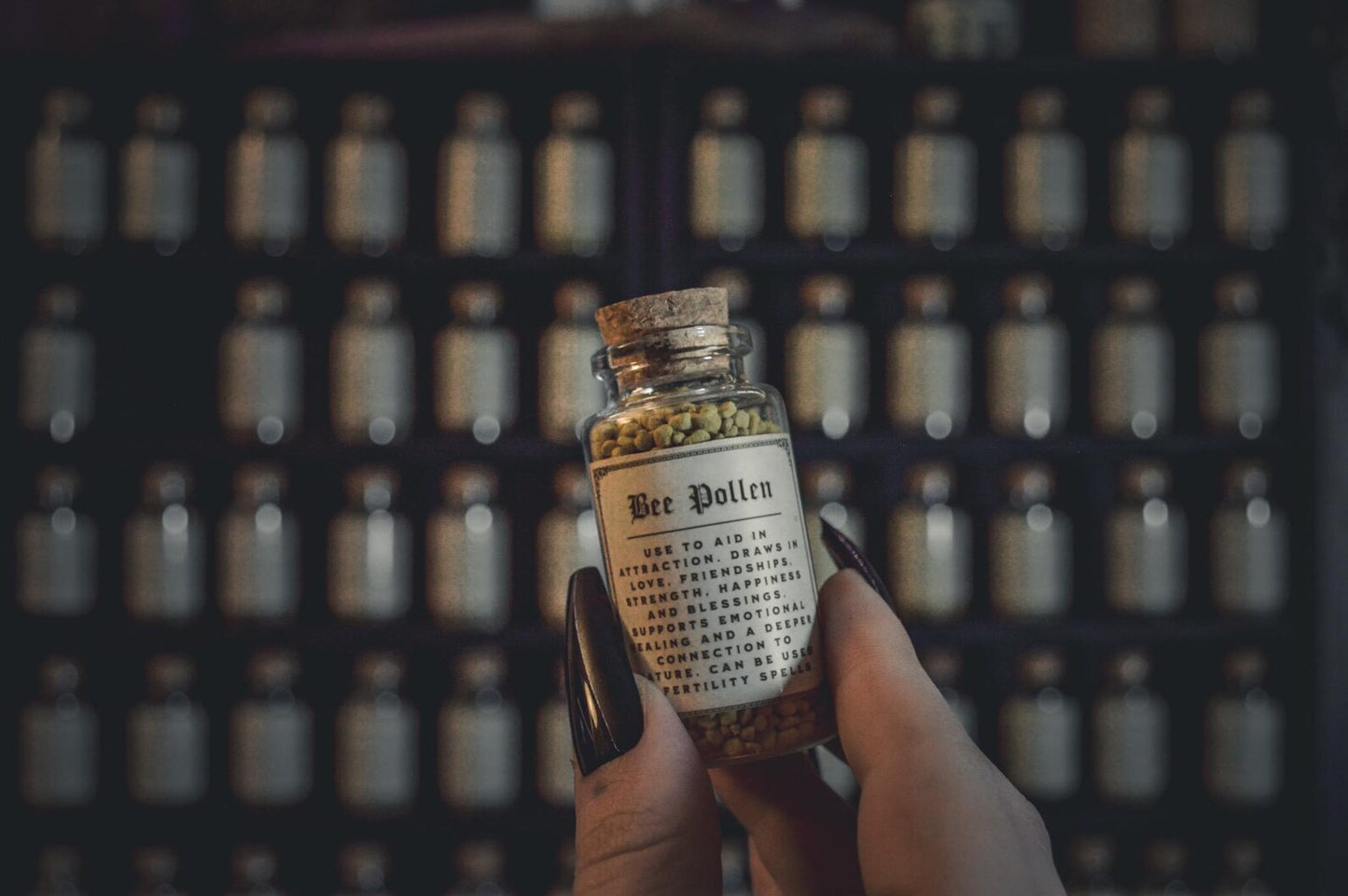 Witchcraft Herb Bottles