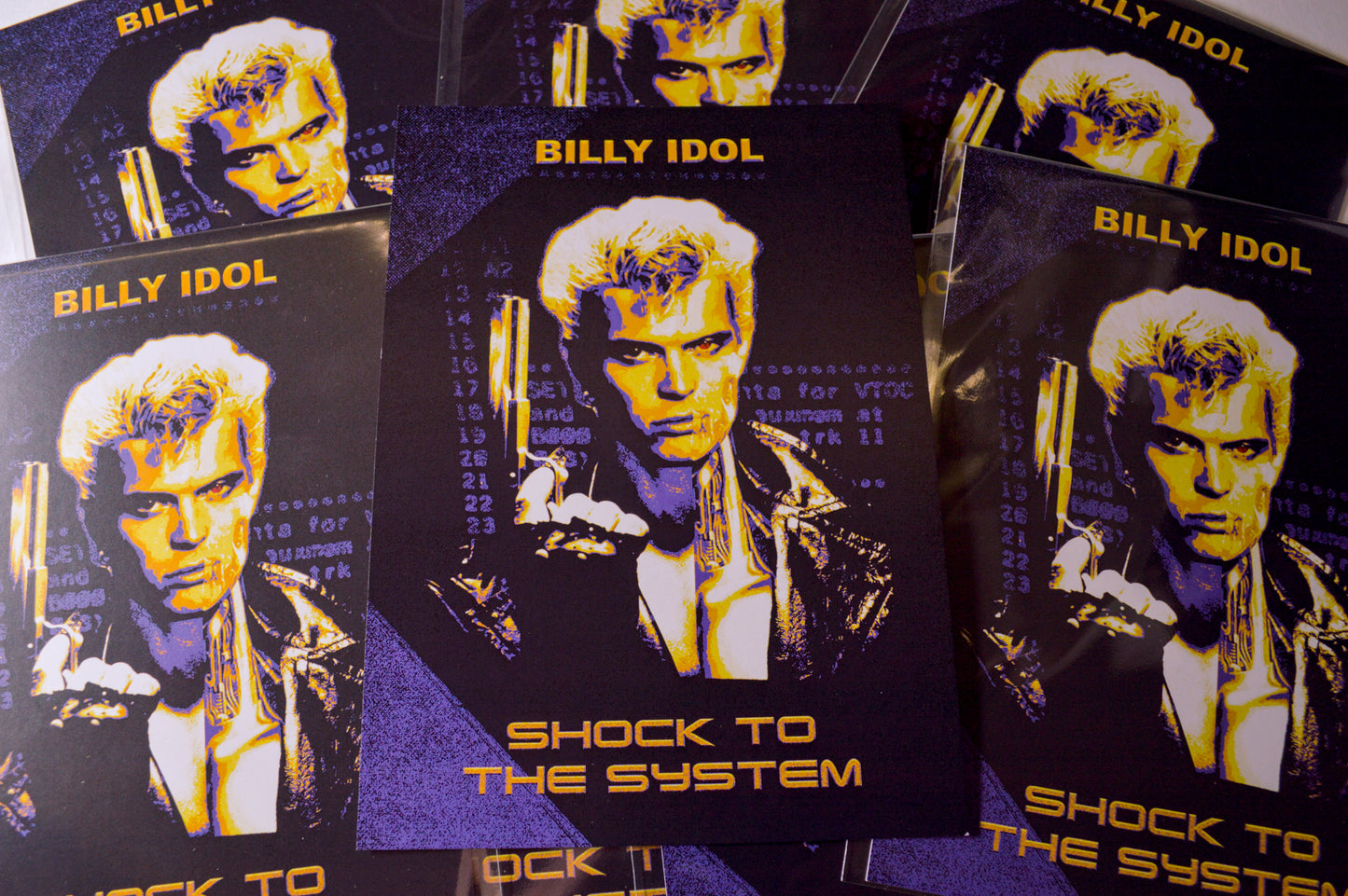 Billy Idol x The Terminator 5x7 Art Print