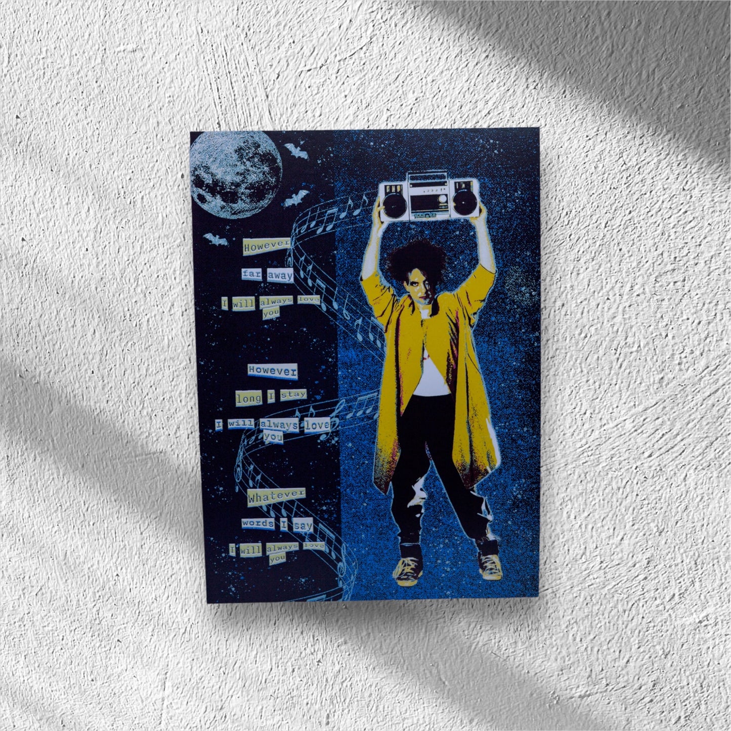 Robert Smith x Say Anything 5x7 Art Print