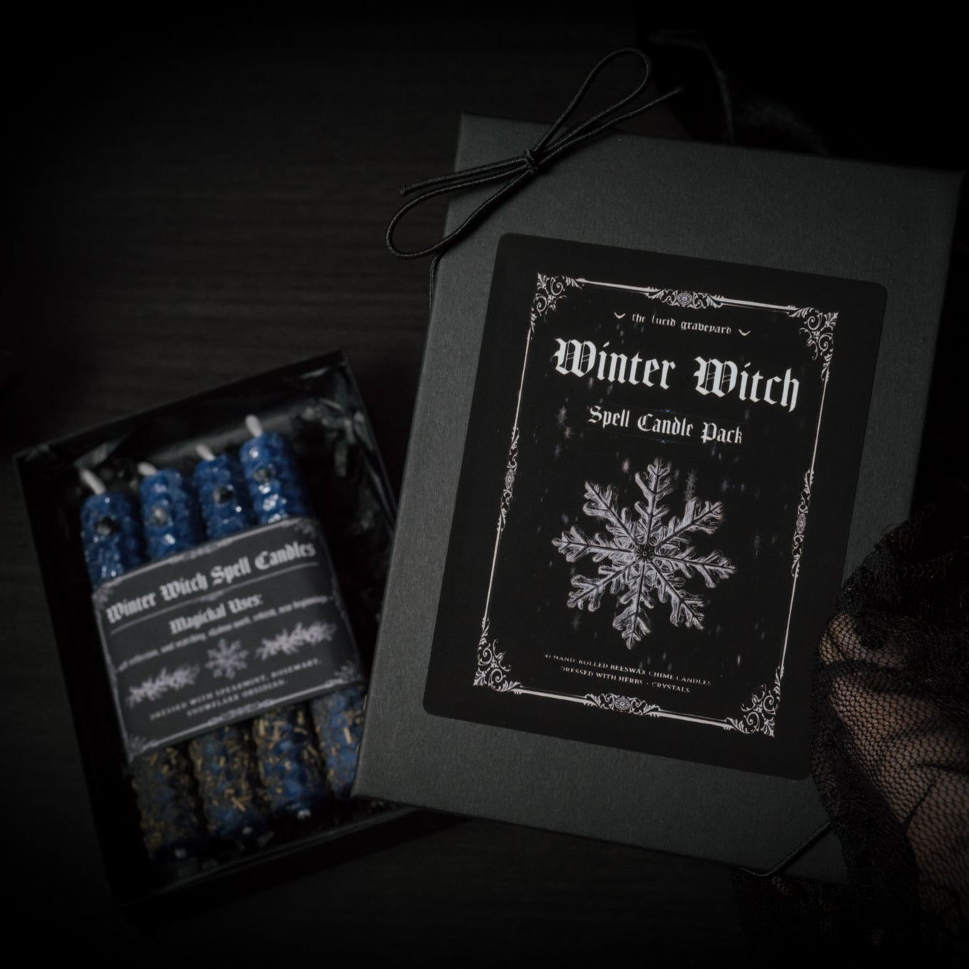 Winter Witch Spell Chime Candle Pack