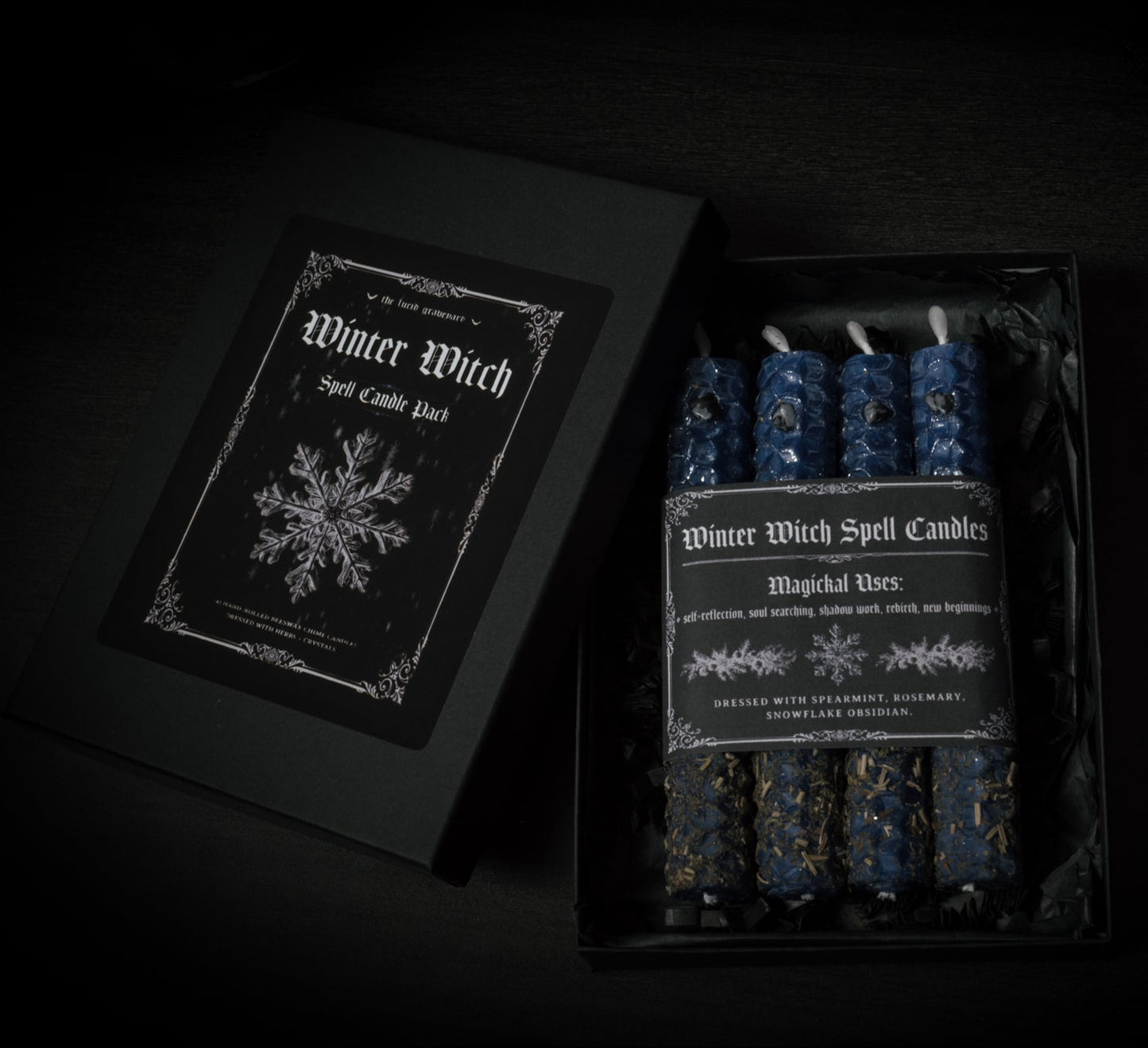 Winter Witch Spell Chime Candle Pack