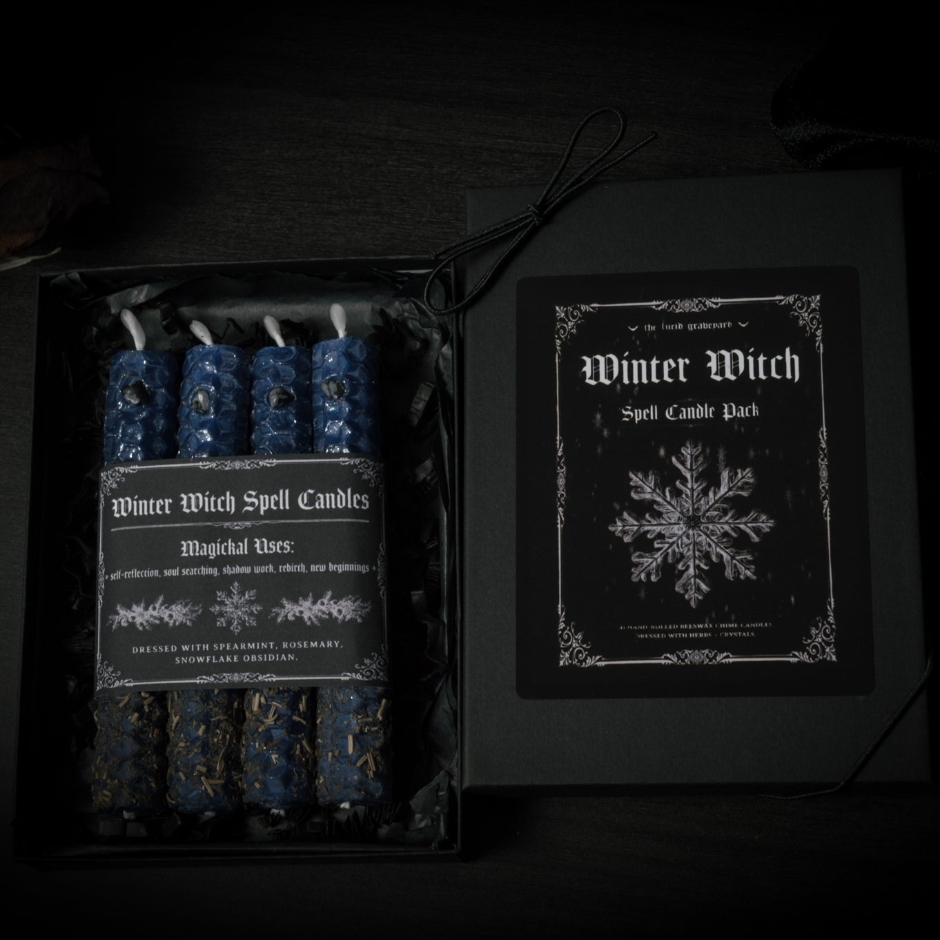 Winter Witch Spell Chime Candle Pack