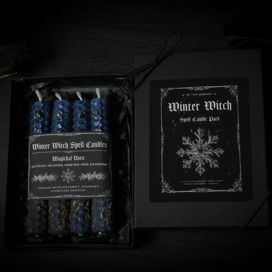 Winter Witch Spell Chime Candle Pack