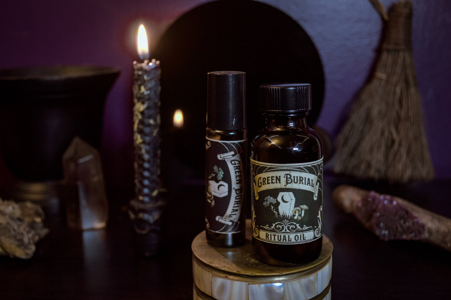 Green Burial Ritual Oil