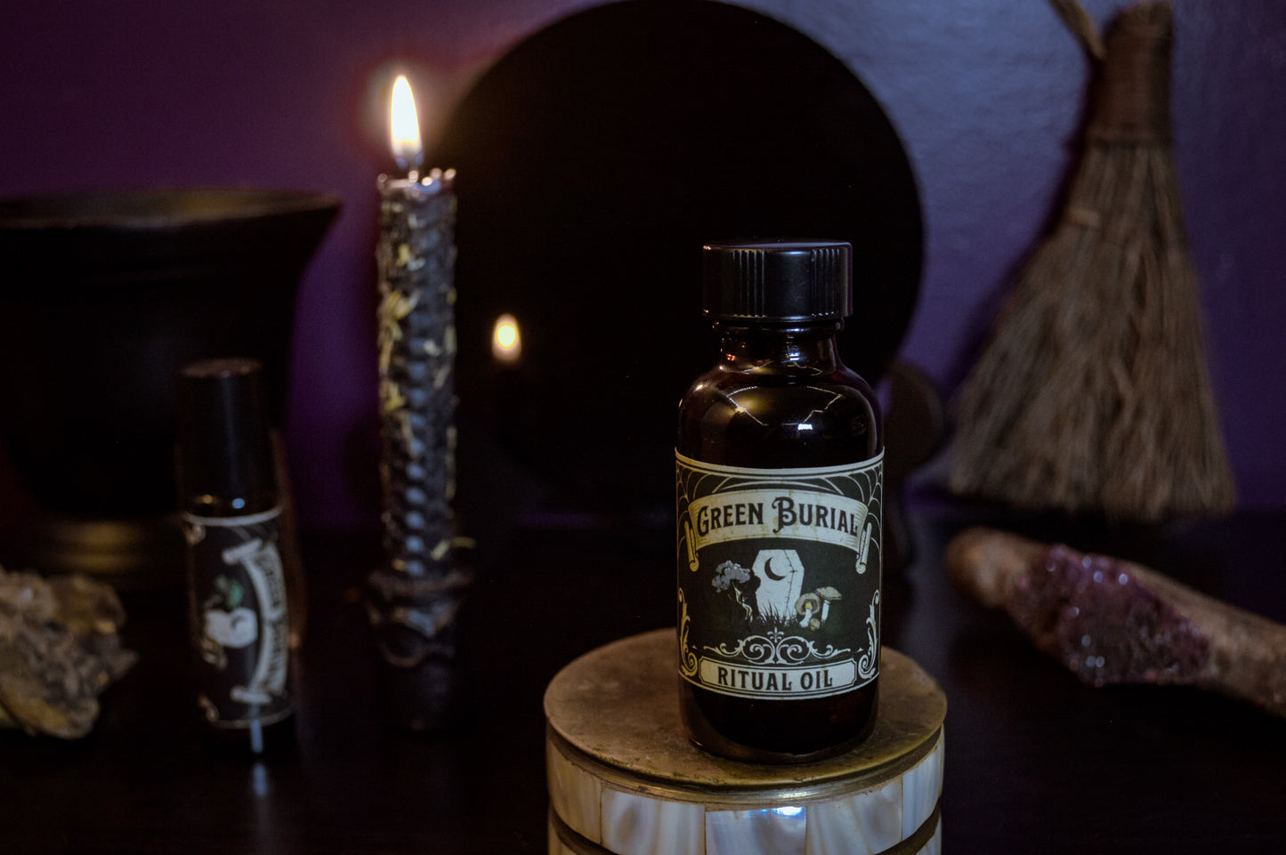 Green Burial Ritual Oil