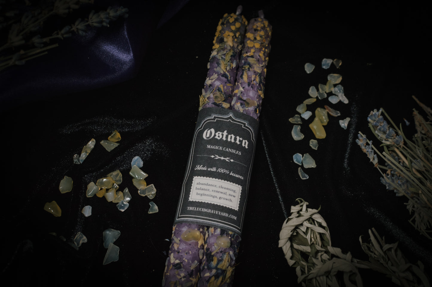 Ostara Magick Candles