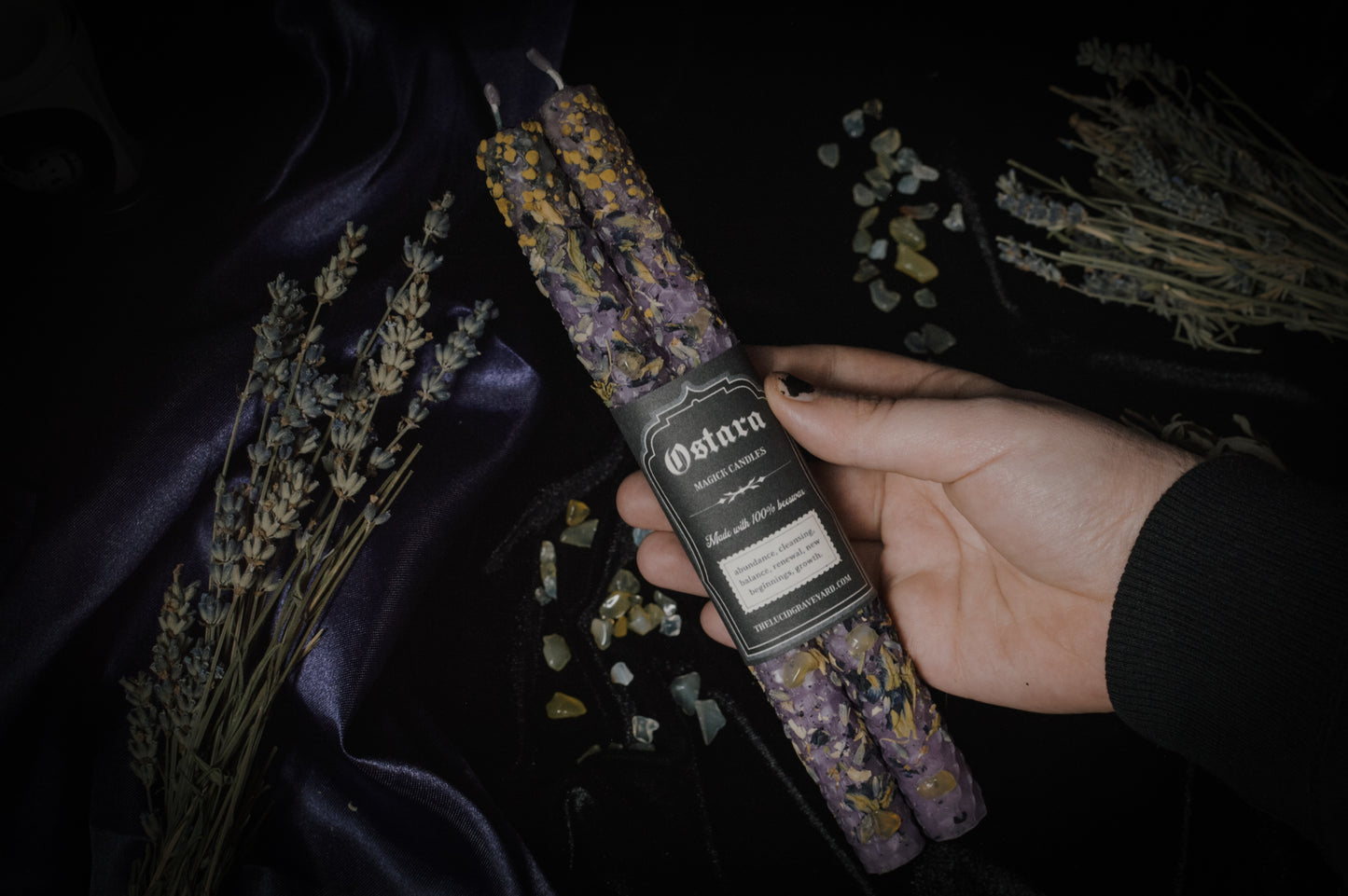 Ostara Magick Candles