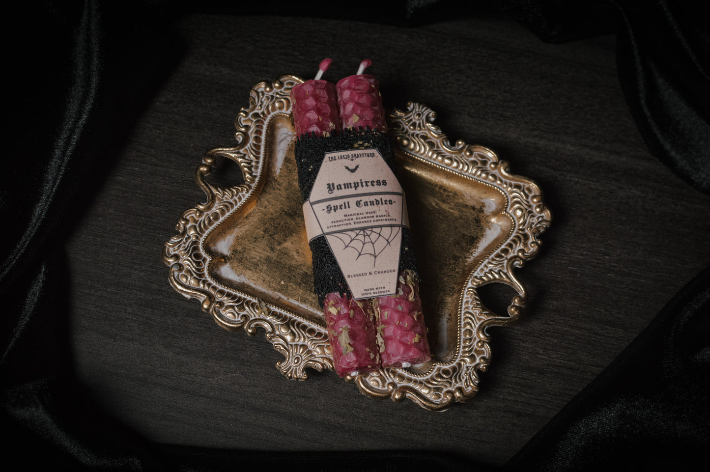 Vampiress Spell Chime Candles