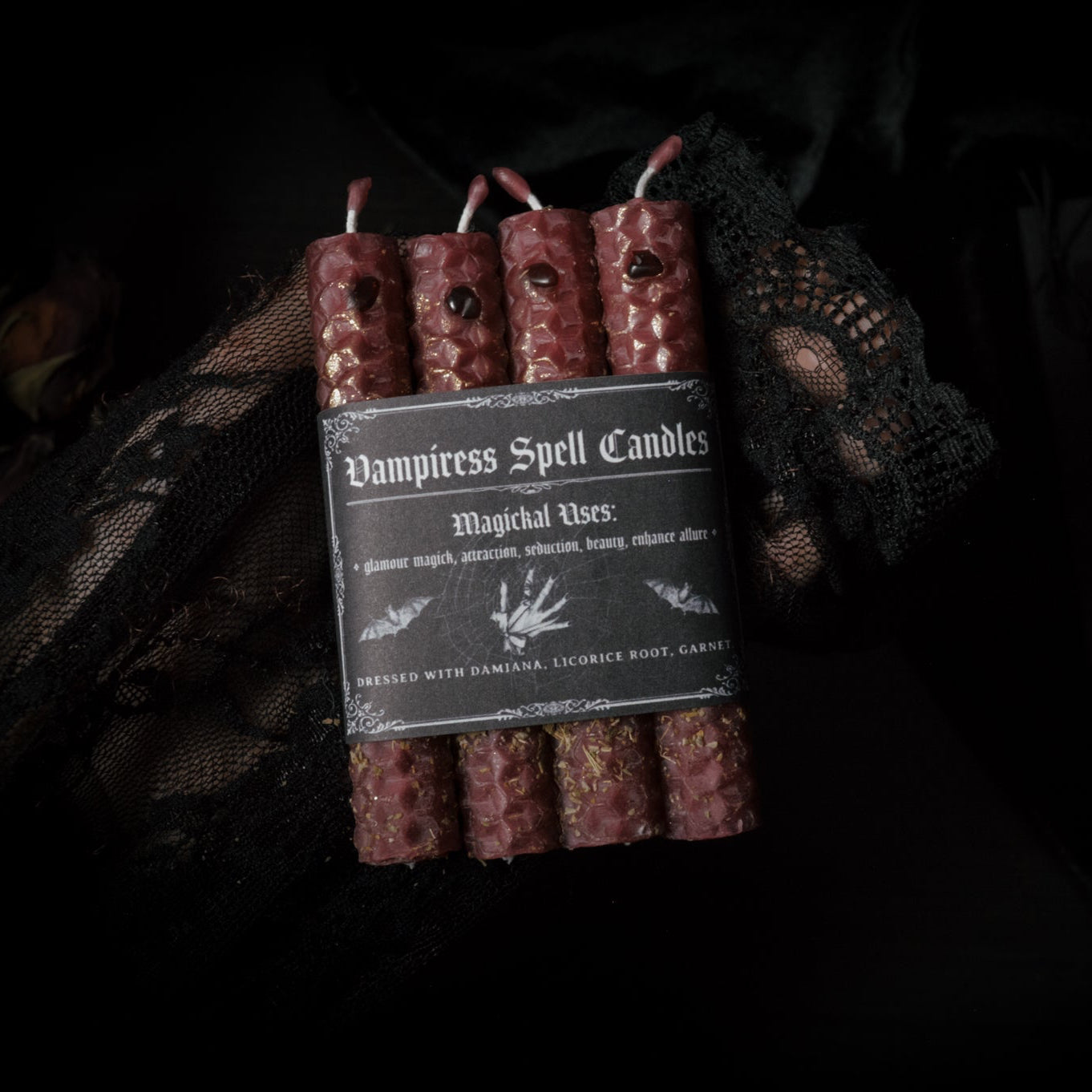 Vampiress Spell Chime Candle Pack