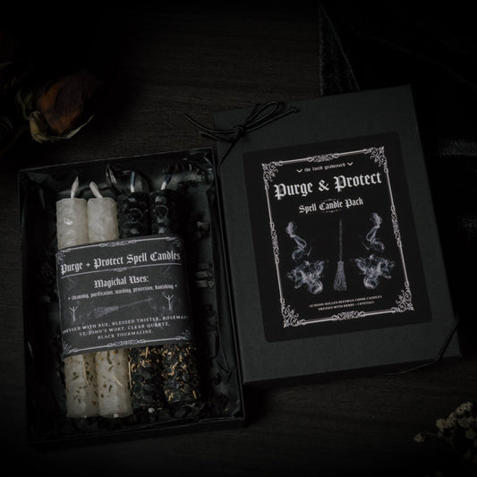 Purge & Protect Spell Chime Candle Pack